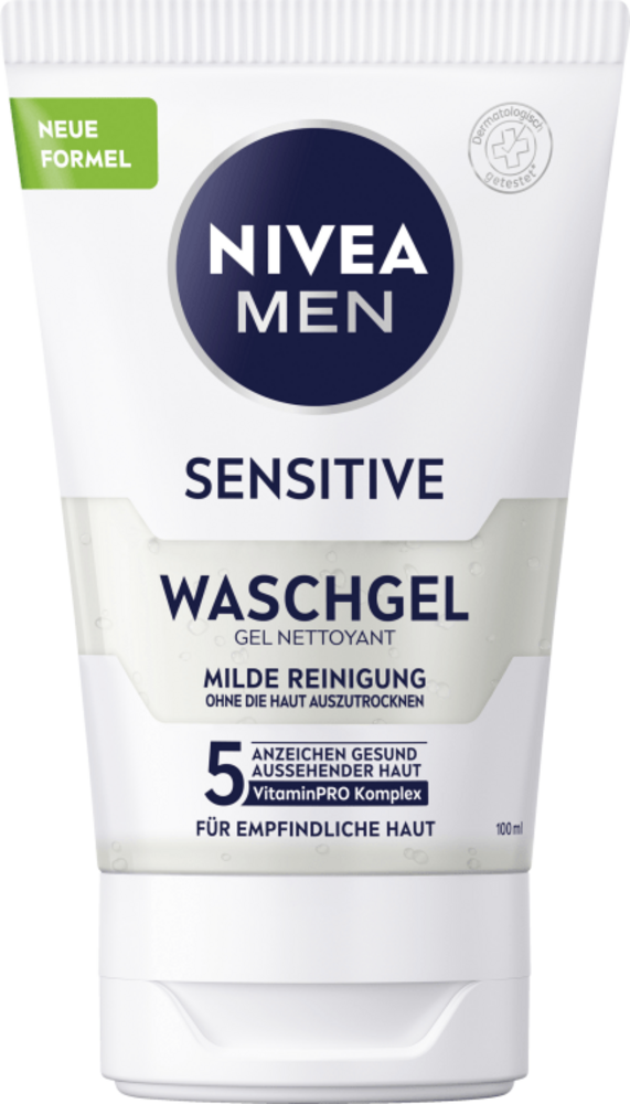 Nivea Nivea Gezichtsreiniger 100ml Mannen Gevoelige Reiniging -