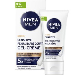 Nivea Nivea Dagcrème 50ml Mannen Gevoelige Huid & Baard