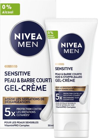 Nivea Nivea Dagcrème 50ml Mannen Gevoelige Huid & Baard -