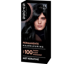 Syoss Syoss Color Creme Nr 1-1 (Zwart) - Haarverf 1x 150ml