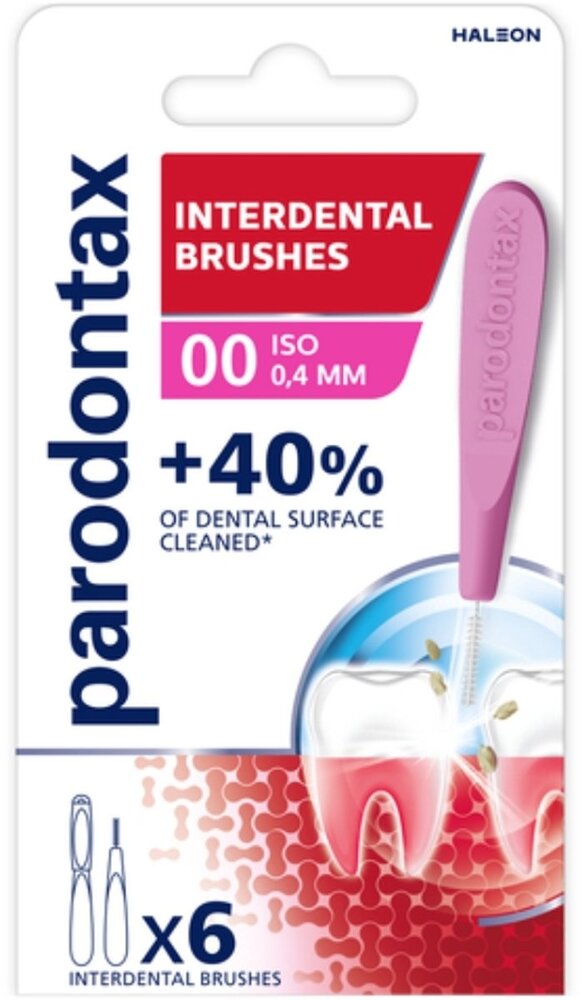 Parodontax Parodontax Interdentale Borstels ISO maat 0 - 0,4 mm - 6 stuks