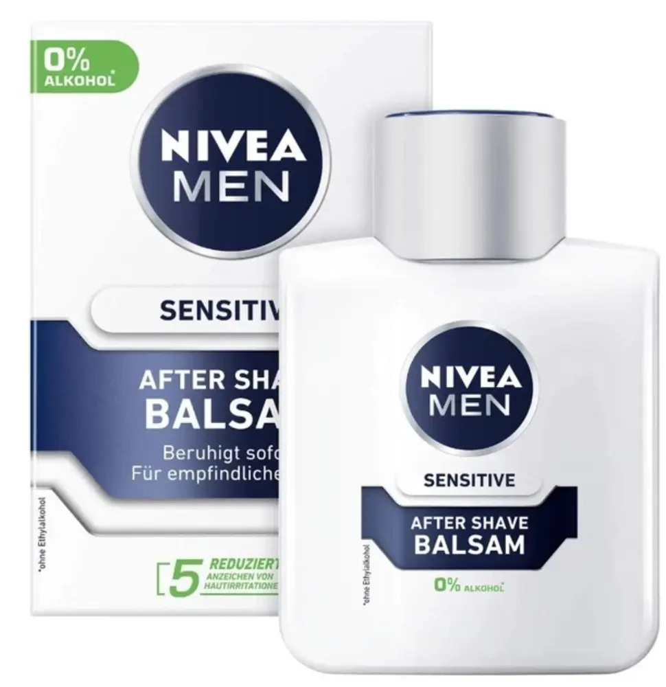 Nivea Nivea After Shave Balsem Sensitive 100 ml - Verzorging voor een gevoelige huid Nivea Nivea After Shave Balsem Sensitive 100 ml - Verzorging voor een gevoelige huid