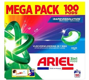 Ariel Ariel Pods 3in1 100 stuks - Wasmiddel Capsules