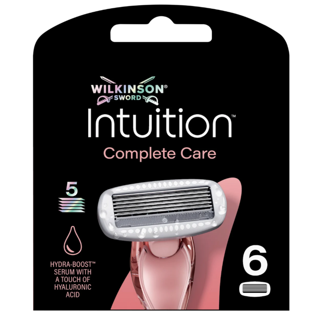 Wilkinson Wilkinson Sword Intuition Complete Care 6 navulscheermesjes -