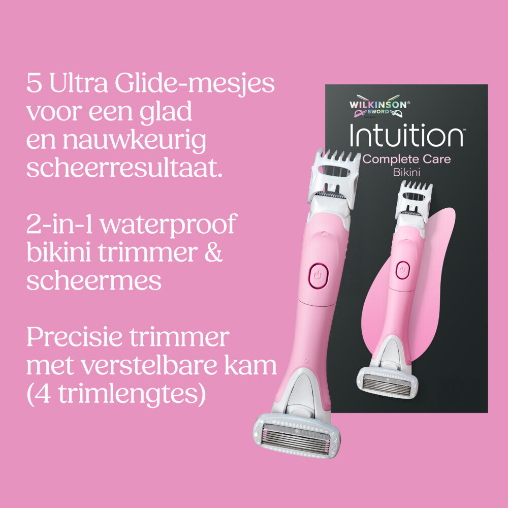 Wilkinson Wilkinson Intuition Complete Care Bikini Elektrische Trimmer + Navulmesjes - Wilkinson Wilkinson Intuition Complete Care Bikini Elektrische Trimmer + Navulmesjes -