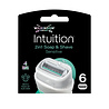 Wilkinson Wilkinson Intuition 2in1 Navulmesjes voor een gladde huid - 6 stuks