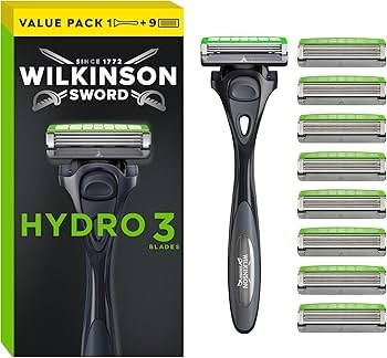 Wilkinson Wilkinson Hydro 3 Scheerhouder met 9 Scheermesjes