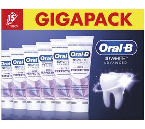 Oral B Oral-B 3DWhite Advanced Luxe Perfection Tandpasta - 15x75ml