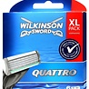 Wilkinson Wilkinson Quattro scheermesjes - 6 stuks - Voor een comfortabele en gladde scheerbeurt.