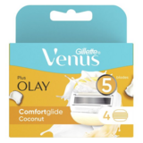 Gillette Gillette Venus Coconut Olay navulscheermesjes - 5 Bladed Gillette Gillette Venus Coconut Olay navulscheermesjes - 5 Bladed