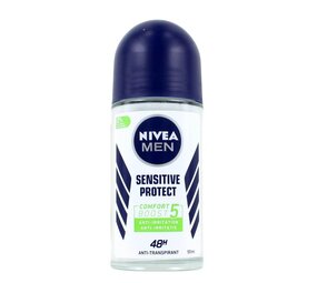 Nivea Nivea Deo Roll-on Men - Sensitive Protect 50 ml. 6 x Voordeelpak