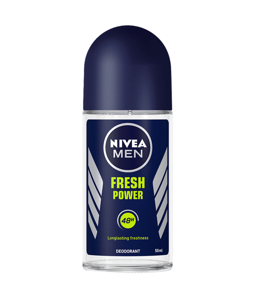 Nivea Nivea Deo Roll-on Men - Fresh Power 50 ml. 6 x Voordeelpak Nivea Nivea Deo Roll-on Men - Fresh Power 50 ml. 6 x Voordeelpak