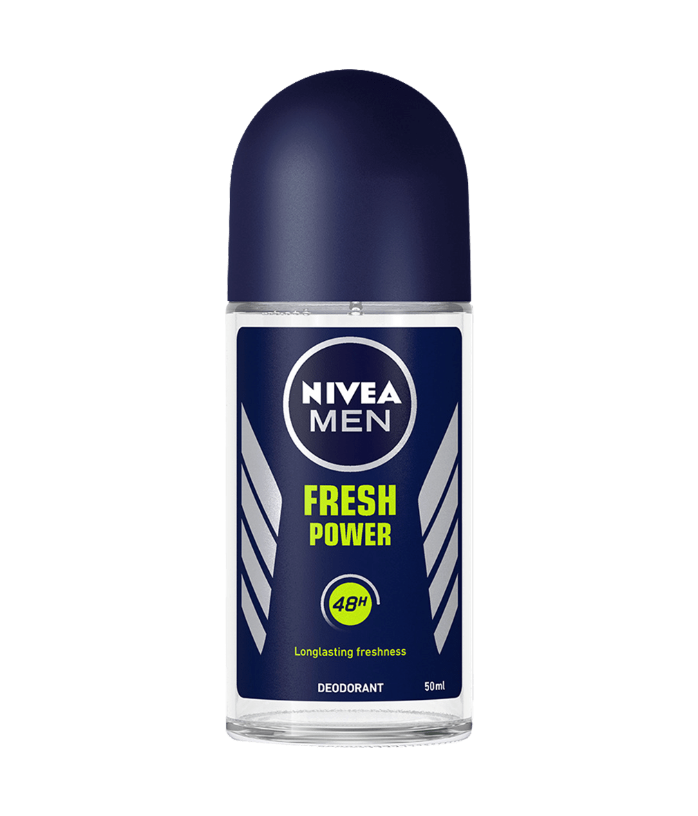 Nivea Nivea Deo Roll-on Men - Fresh Power 50 ml. 6 x Voordeelpak
