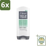 Dove Dove Douchegel Men - Care Sensitive gel 3 in 1 400 ml. 6 x Voordeelpak Dove Dove Douchegel Men - Care Sensitive gel 3 in 1 400 ml. 6 x Voordeelpak
