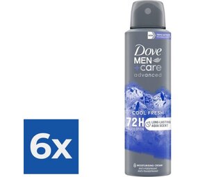 Dove Dove Deospray Men - Care Cool Fresh 250 ml. 6 x Voordeelpak