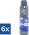 Dove Deospray Men - Care Cool Fresh 250 ml. 6 x Voordeelpak Dove Deospray Men - Care Cool Fresh 250 ml. 6 x Voordeelpak