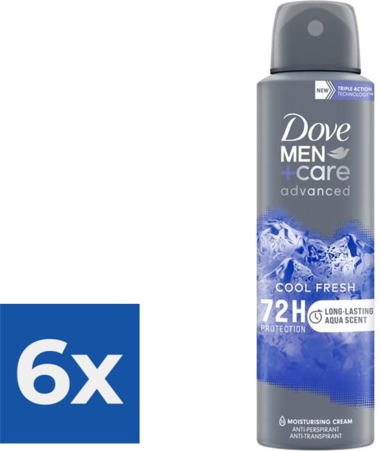 Dove Dove Deospray Men - Care Cool Fresh 250 ml. 6 x Voordeelpak