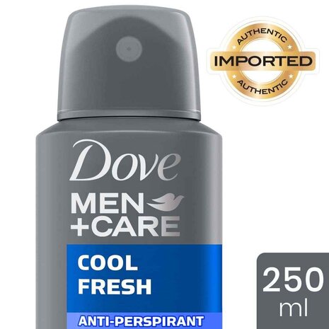 Dove Dove Deospray Men - Care Cool Fresh 250 ml. 6 x Voordeelpak Dove Dove Deospray Men - Care Cool Fresh 250 ml. 6 x Voordeelpak