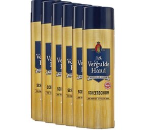 Vergulde hand De Vergulde Hand Scheerschuim - Original 250 ml. 6 x Voordeelpak