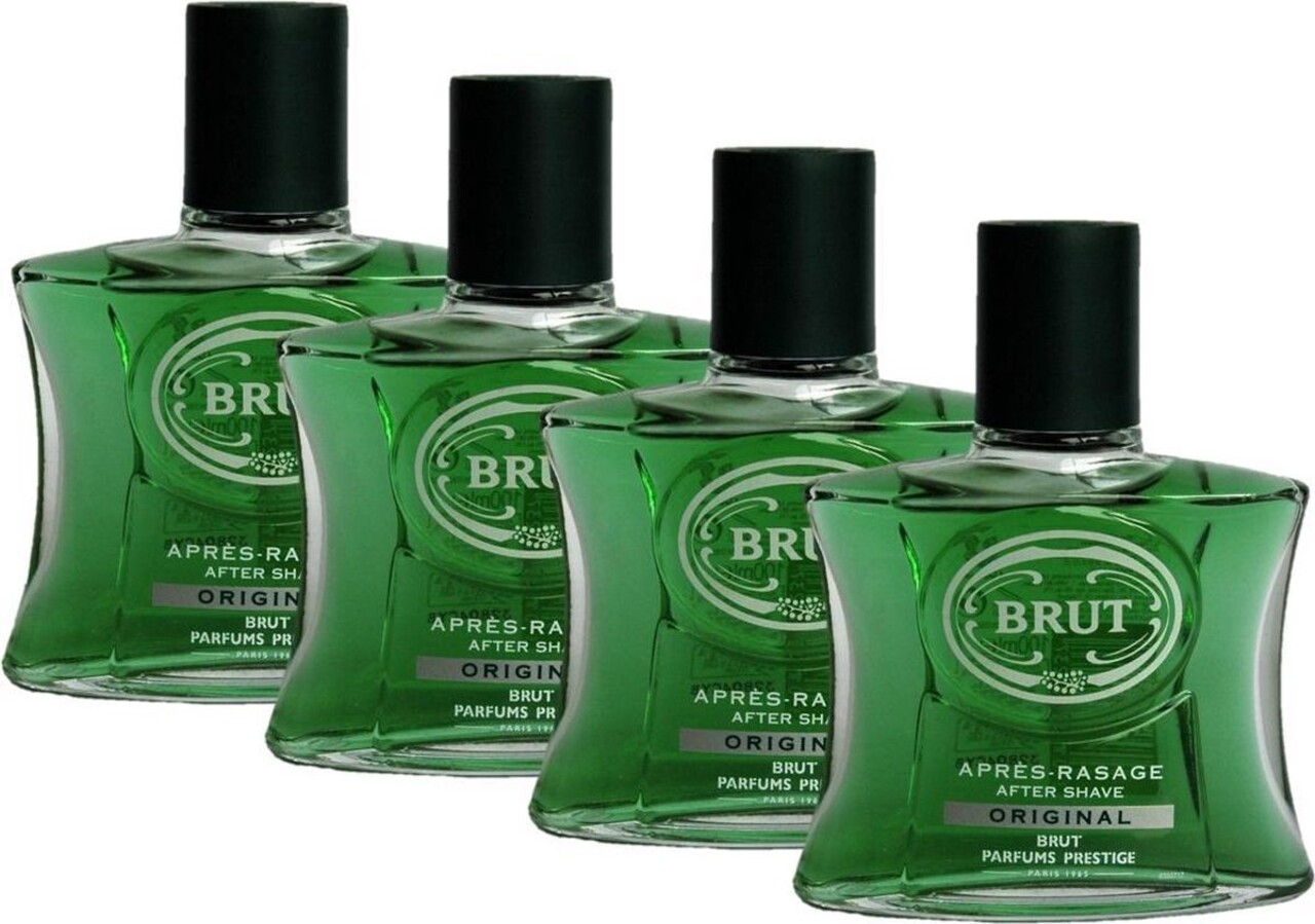 Brut Brut Aftershave Men - Original 100 ml. 4 x Voordeelpak