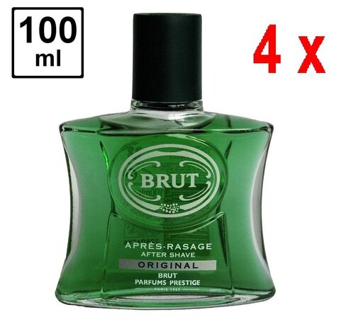Brut Brut Aftershave Men - Original 100 ml. 4 x Voordeelpak