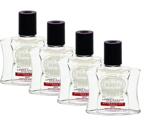 Brut Brut Aftershave Men - Attraction Totale 100 ml. 4 x Voordeelpak Brut Brut Aftershave Men - Attraction Totale 100 ml. 4 x Voordeelpak