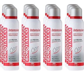 Borotalco Borotalco Deospray - Intensive 150 ml. 12 x Voordeelpak Borotalco Borotalco Deospray - Intensive 150 ml. 12 x Voordeelpak