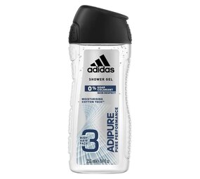 Adidas Adidas Douche & Shampoo Men - Adipure 250 ml. 6 x Voordeelpak Adidas Adidas Douche & Shampoo Men - Adipure 250 ml. 6 x Voordeelpak