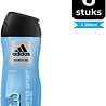 Adidas Adidas Douche & Shampoo Men - Adipure 250 ml. 6 x Voordeelpak