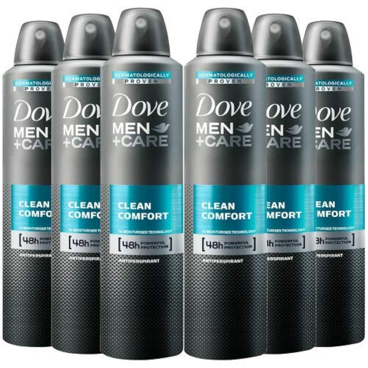 Dove Dove Deospray Clean Comfort - 6 pack