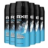 Axe Axe DEOSPRAY Bodyspray ICE CHILL 150ML - 6 pack voor een verfrissende geur Axe Axe DEOSPRAY Bodyspray ICE CHILL 150ML - 6 pack voor een verfrissende geur