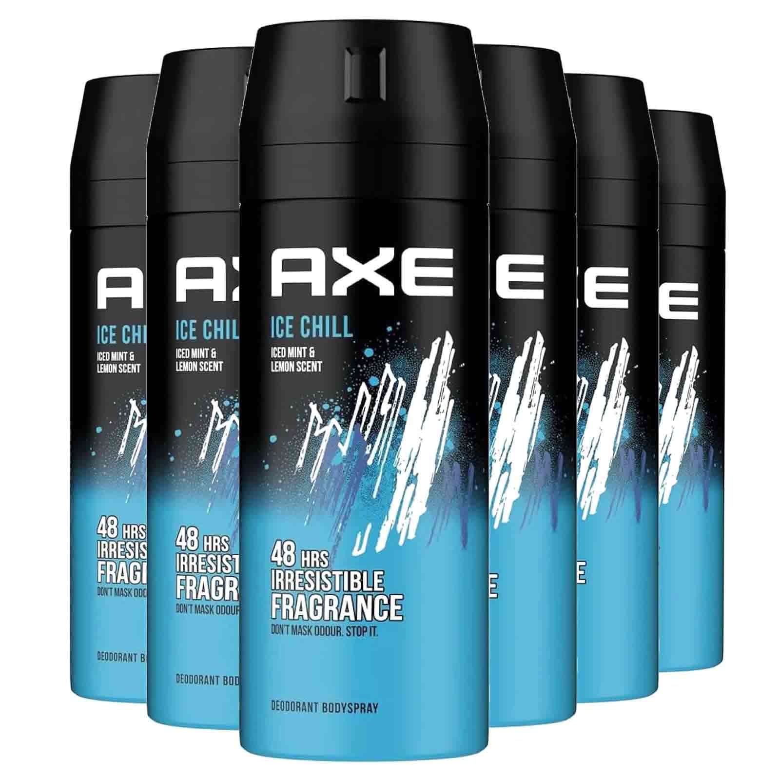 Axe Axe DEOSPRAY Bodyspray ICE CHILL - 6 pack