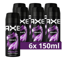 Axe Axe DEOSPRAY Bodyspray EXCITE - 6 pack Axe Axe DEOSPRAY Bodyspray EXCITE - 6 pack