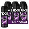 Axe Axe DEOSPRAY Bodyspray EXCITE 150ML - 6 pack met onweerstaanbare geur Axe Axe DEOSPRAY Bodyspray EXCITE 150ML - 6 pack met onweerstaanbare geur