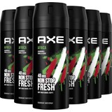 Axe Axe DEOSPRAY Bodyspray AFRICA 150ML - 6 pack