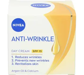 Nivea Nivea Anti-Rimpel Creme Dagcreme SPF15 - 50ML Nivea Nivea Anti-Rimpel Creme Dagcreme SPF15 - 50ML