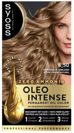 Syoss Syoss Color Oleo Intense Nr. 8-50 Natuurlijk Asblond