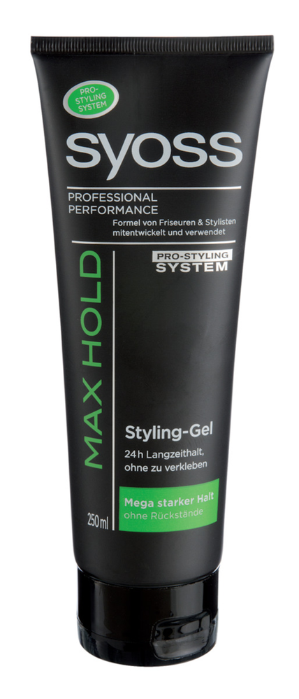 Syoss Syoss Styling Gel 250ml - (Nieuw) Max Hold voor ultieme stevigheid