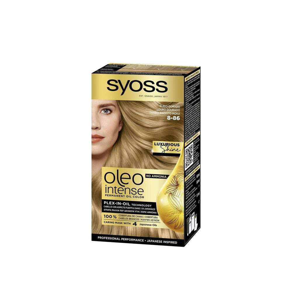 Syoss Syoss Color Oleo Intense Nr. 8-86 Goudblond - Haarverf 150ml