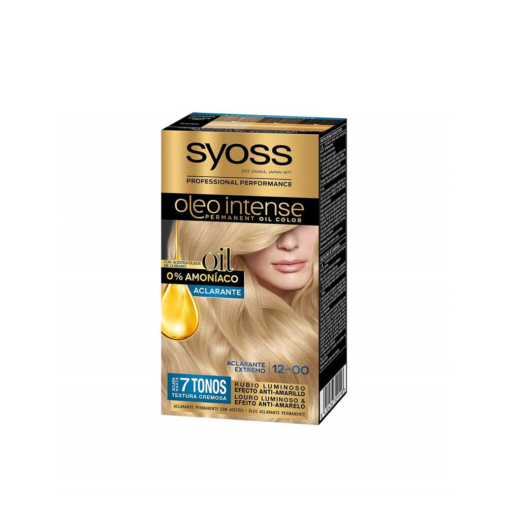 Syoss Syoss Color Oleo Intense Nr. 12-00 Zilver Blond - Haarverf 150ml