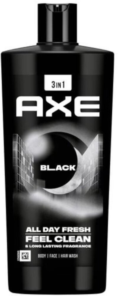 Axe Axe Black Serie - Douchegel - 700ml - 3-in-1 - Natuurlijke Ingrediënten