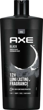 Axe Axe Black Serie - Douchegel - 700ml - 3-in-1 - Natuurlijke Ingrediënten
