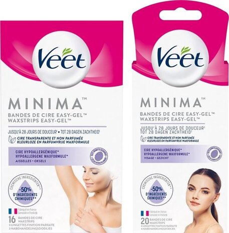 Veet Veet Ontharingsstrips Oksels Hypoallergene - 16st Veet Veet Ontharingsstrips Oksels Hypoallergene - 16st