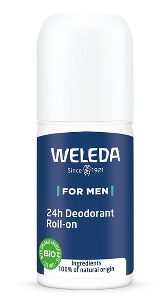 Weleda Weleda WELEDA MEN 24H ROLL-ON DEODORANT - 50ml voor langdurige bescherming