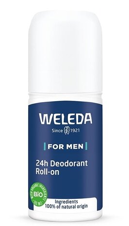 Weleda Weleda WELEDA MEN 24H ROLL-ON DEODORANT - 50ml voor langdurige bescherming