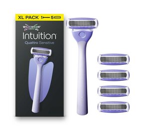 Wilkinson Wilkinson Sword Intuition Quattro - 5 pack voordeelpak