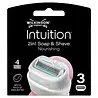 Wilkinson Wilkinson Intuition 2in1 Soap & Shave Nourishing Scheermesjes - 3 stuks Wilkinson Wilkinson Intuition 2in1 Soap & Shave Nourishing Scheermesjes - 3 stuks