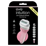 Wilkinson Wilkinson Sword Intuition 2in1 Soap & Shave - XL Pack met 5 Blades starterskit