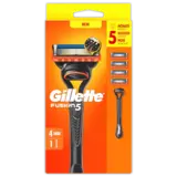 Gillette Gillette Fusion5 Scheerhouder + 4 Navulmesjes Gillette Gillette Fusion5 Scheerhouder + 4 Navulmesjes