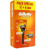 Gillette Gillette Fusion5 Scheerhouder + 6 Navulmesjes Special Pack Gillette Gillette Fusion5 Scheerhouder + 6 Navulmesjes Special Pack